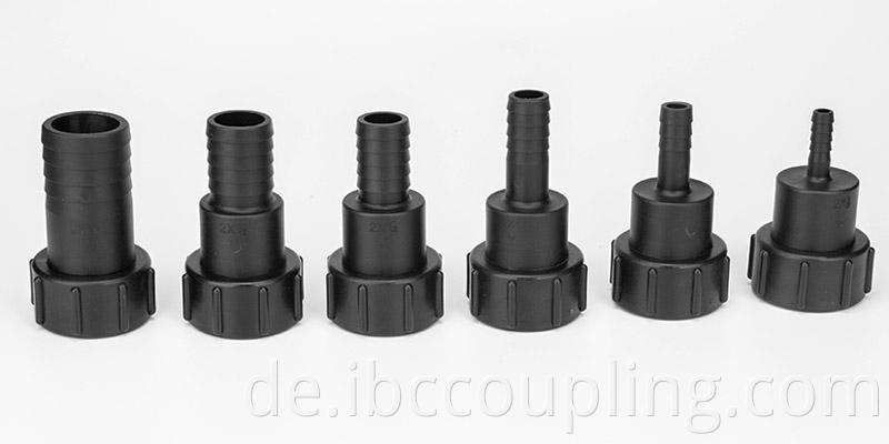 2 -Zoll bis 3/4 Zoll Kupplungs -IBC -Ventiladapter grobfaden